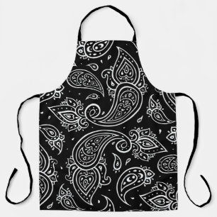 Paisley elegantie: naadloos etnisch patroon. schort