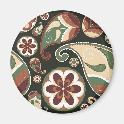 Paisley et aimant floral (Devant)