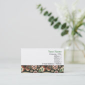 Paisley et Cartes de visite floraux (Debout devant)