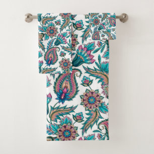 Paisley ethnique coloré motif