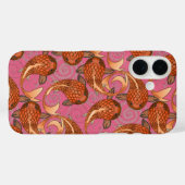 paisley fish pink Case-Mate iPhone case (Achterkant (horizontaal))