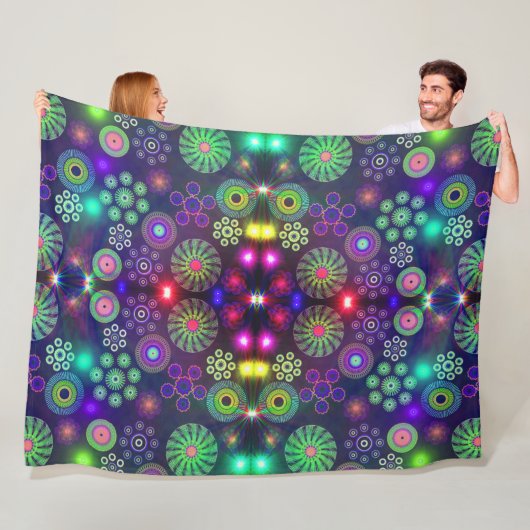 paisley fleece deken (In situ)