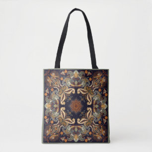 Paisley Floral: Batik Shawl Elegance. Draagtas