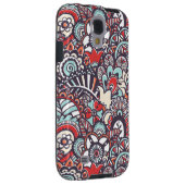 Paisley Floral Doodle Pattern Case-Mate Samsung Galaxy Hoesje (Back/Rechts)