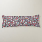 Paisley Floral Doodle Pattern Lichaamskussen (Achterkant)