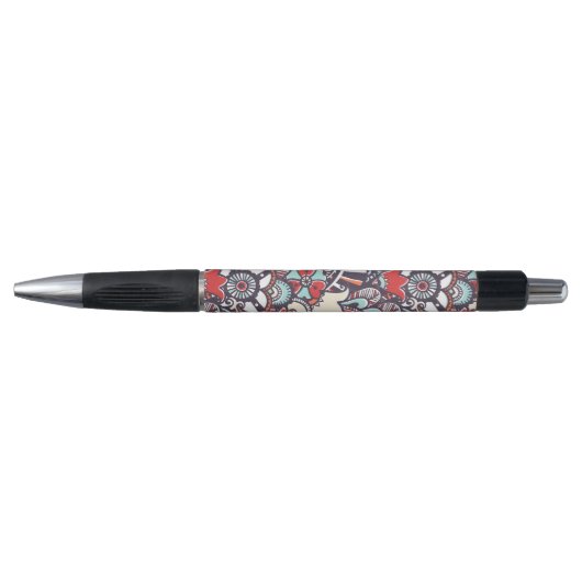 Paisley Floral Doodle Pattern Pen (Voorkant)