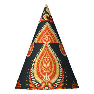 Paisley Floral: Oosters Etnaadloos Feesthoedjes