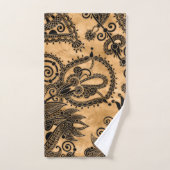 Paisley Floral Ornament (Serviette à main)