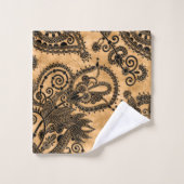 Paisley Floral Ornament (Gant de toilette)