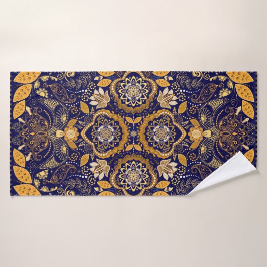 Paisley floral pattern (Serviette de bain)