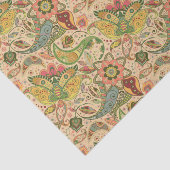 Paisley Flower Decorative Tissue Paper Tissuepapier (Detail)