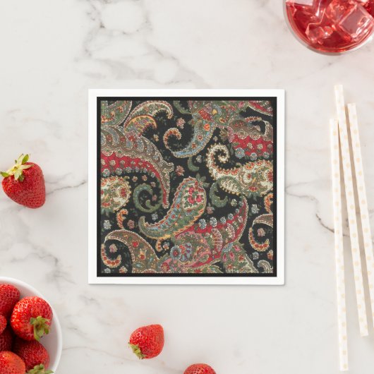 Paisley Fractal Servetten (Insitu)