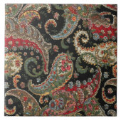 Paisley Fractal Tegeltje (Voorkant)