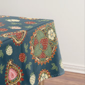 Paisley fraise Motif nappe (In Situ)