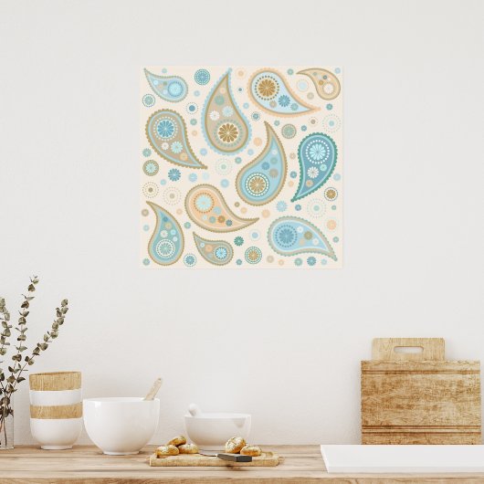 Paisley funky print (Keuken)