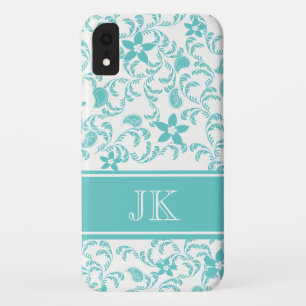 Paisley Garden met verwisselbare kleur iPhone XR Hoesje