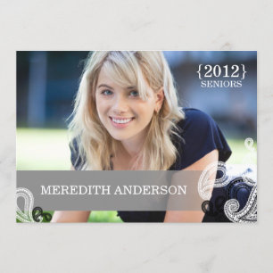 Paisley, Graduation Cap Afstudeerder 2012 Photo Af Kaart