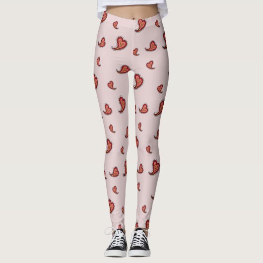 Paisley Hart Leggings (Voorkant)