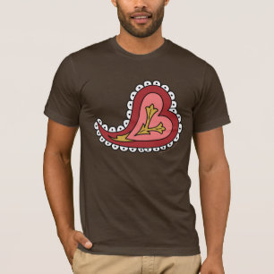 Paisley Hart Mannen Donker Shirt