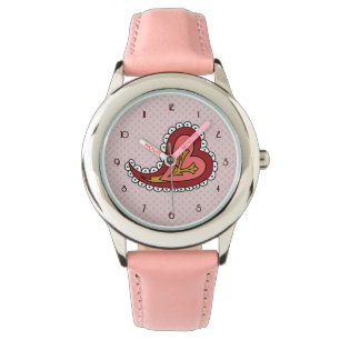 Paisley Heart Watch Horloge