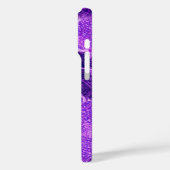 Paisley Hibiscus  Psychedelic Floral Violet Case-Mate iPhone Case (Achterkant / Links)