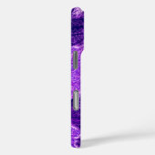 Paisley Hibiscus  Psychedelic Floral Violet Case-Mate iPhone Case (Achterkant / Rechts)