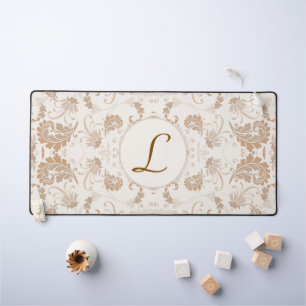 Paisley in Beige Esthetische Modern Tan Brown Init Bureaumat