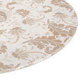 Paisley in Beige Esthetische Modern Tan Brown Snijplank (Hoek)
