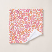 Paisley Jane Pink Orange (Gant de toilette)