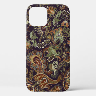 Paisley Kleurrijke Textiel: Etnisch Ontwerp iPhone 12 Hoesje
