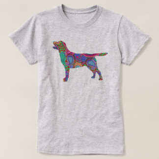 Paisley Labrador T-shirt