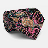 Paisley Modern Stropdas (Opgerold)