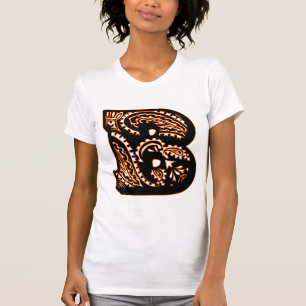 Paisley Monogram - B T-shirt