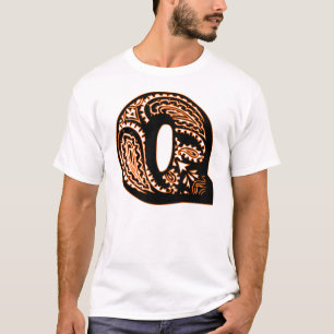 Paisley Monogram - Q T-shirt