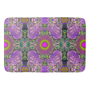 Paisley Mosaic Pattern II + jouw ideeën Badmat