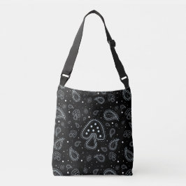 Paisley Mushroom Crossbody Tas