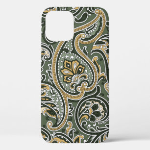 Paisley Oosters Etnisch, Naadloos. iPhone 12 Hoesje