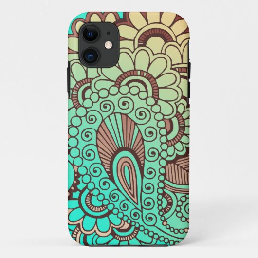 Paisley Ornamenten I + je rug. en ideeën Case-Mate iPhone Case (Achterkant)