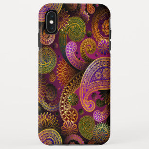 Paisley Paars iPhone XS Max Hoesje