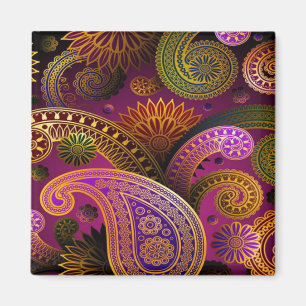 Paisley Paars Magneet