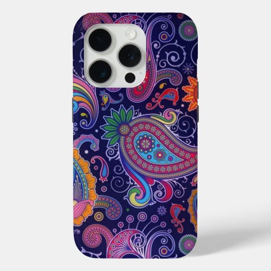 Paisley Paars roze Case-Mate iPhone Case (Achterkant)