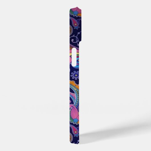 Paisley Paars roze Case-Mate iPhone Case (Achterkant / Rechts)