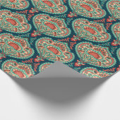 Paisley-patroon Cadeaupapier (Hoek)