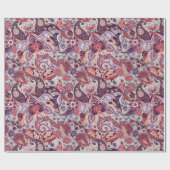 Paisley-patroon Cadeaupapier (Vlak)
