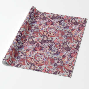 Paisley-patroon Cadeaupapier