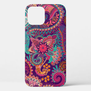 Paisley-patroon iPhone 12 Hoesje