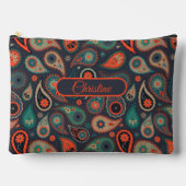 Paisley patroon en aangepaste naam etui (Voorkant)