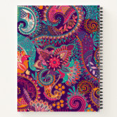 Paisley-patroon Notitieboek (Achterkant)