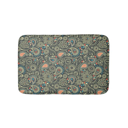 Paisley Pattern 3 Badmat (Voorkant)