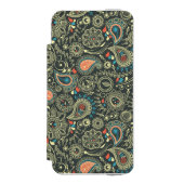 Paisley Pattern 3 Incipio iPhone Portemonnee Hoesje (Voorkant Agenda)